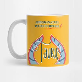 Taurus Zodiac Design Mug